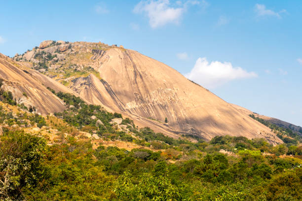 istock Huge monolith rock next to Mbabane, Eswatini 1214443335