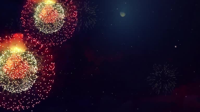 Animated Diwali Fireworks