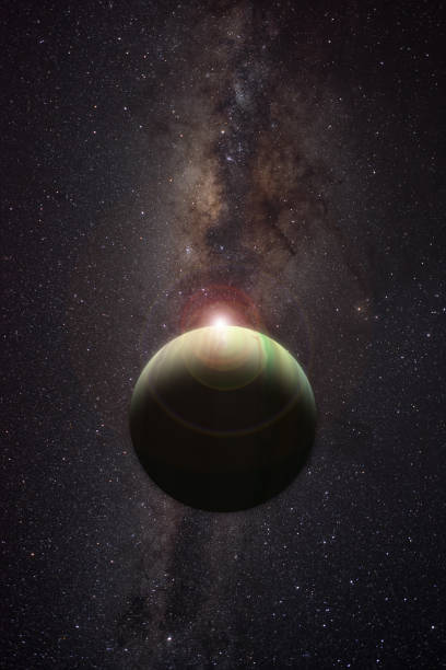 istock Planet In The Void Of Space 1214445116