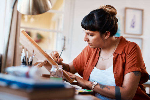 istock I can't think of anything better than painting 1214448539