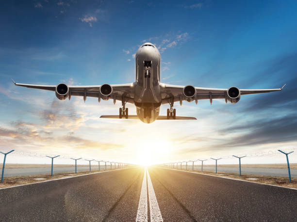 istock Huge two storeys commercial jetliner taking off 1214449779