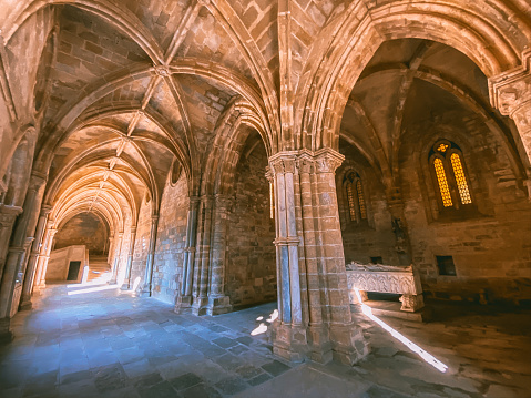 Cathedral of Evora in Portugal, in Europe