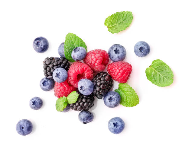 istock Fresh ripe colorful wildberries 1214455097