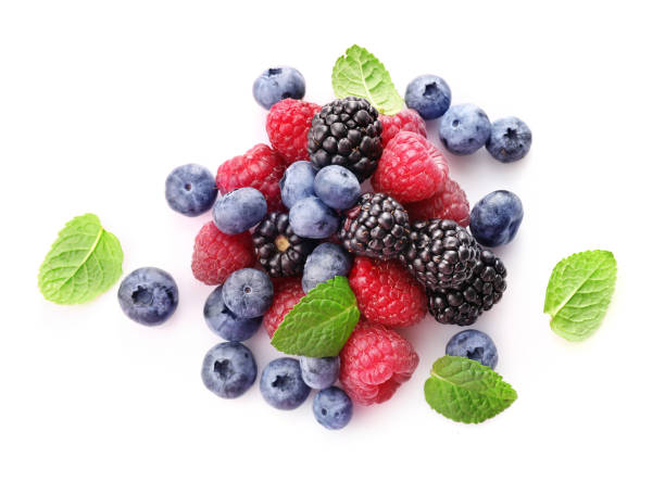 istock Fresh ripe colorful wildberries 1214455133