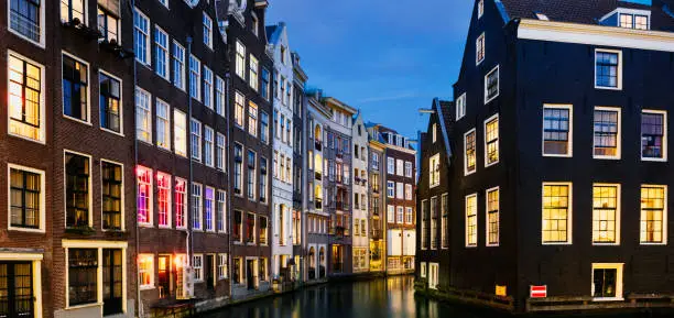 Photo of Typical Amsterdam houses