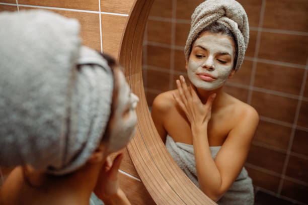 istock Nourishing her skin 1214460750