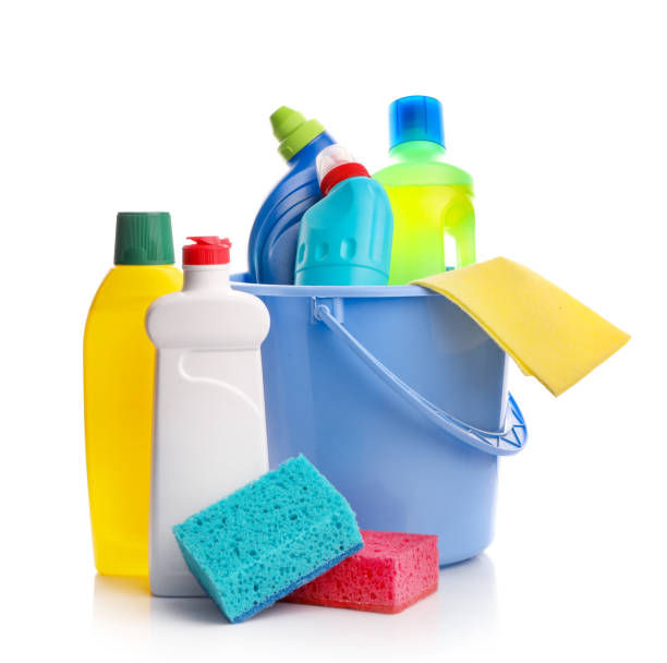istock Various household cleaning products 1214474355