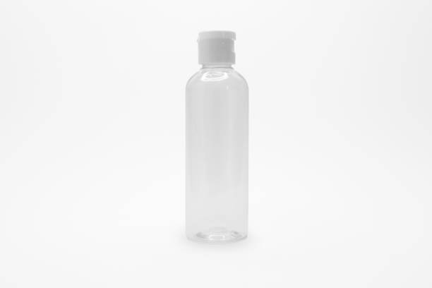istock White transparent cosmetic bottle 1214477403