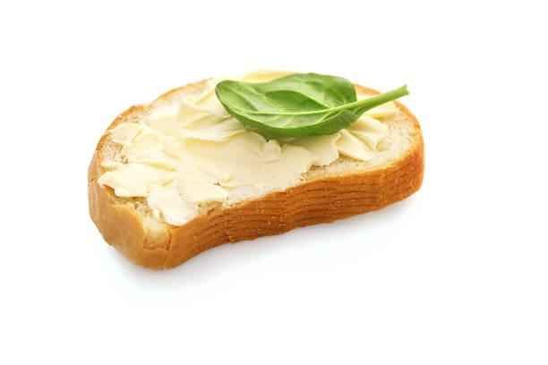 istock Piece of bread with batter 1214477616
