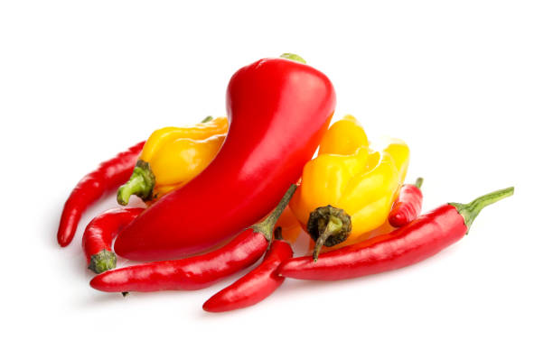 istock Pile of ripe chili peppers 1214483146