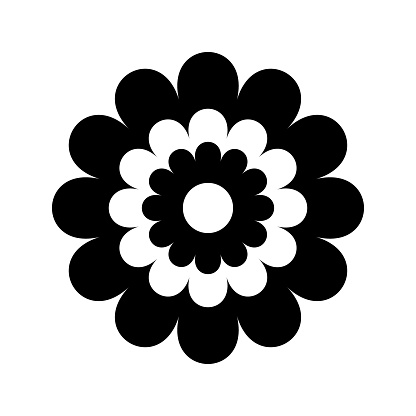 Ilustración de Icono De Flor Negra Vector En Silueta Aislada Sobre Blanco Estilo De Dibujos Animados y más Vectores Libres de Derechos de Abstracto - iStock Ilustración de Icono De Flor Negra Vector En Silueta Aislada Sobre Blanco Estilo De Dibujos Animados y más Vectores Libres de Derechos de Abstracto - iStock