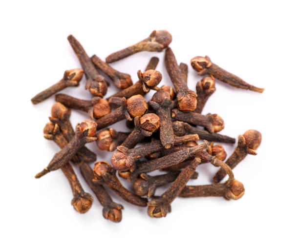 istock Pile of dry spice cloves 1214484617