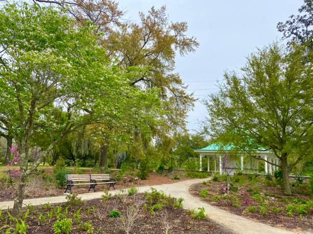 istock Historic Charleston Park in the Spring 1214488363