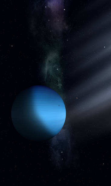 istock Space illustration of Uranus 1214488713
