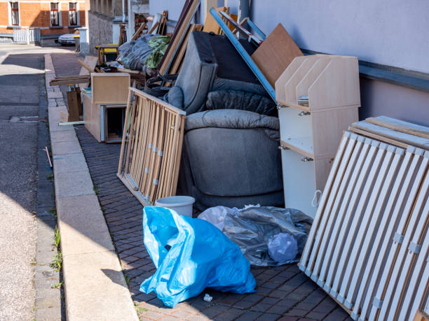istock Bulky waste collection in a street 1214490578