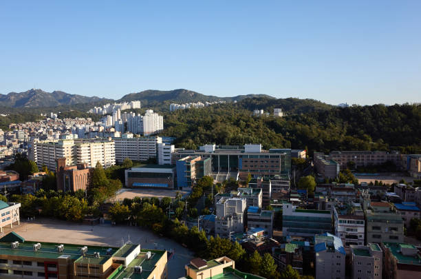 istock Village in Seoul 1214492116