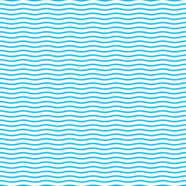 illustrations, cliparts, dessins animés et icônes de texture d’onde transparente. - wave pattern water seamless