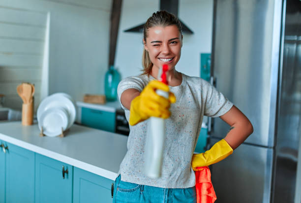 istock Cleaning the house 1214495497