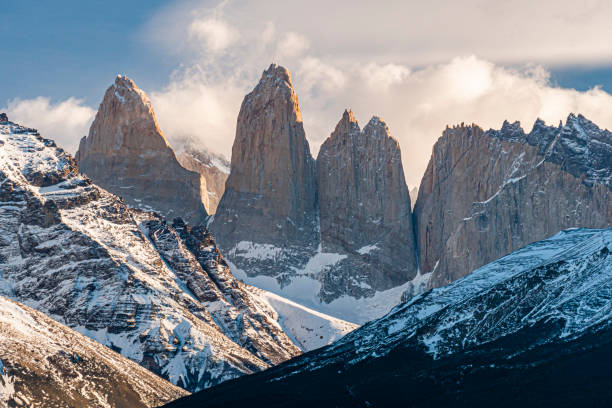 istock Torres del Paine Mountains Peak 1214499170