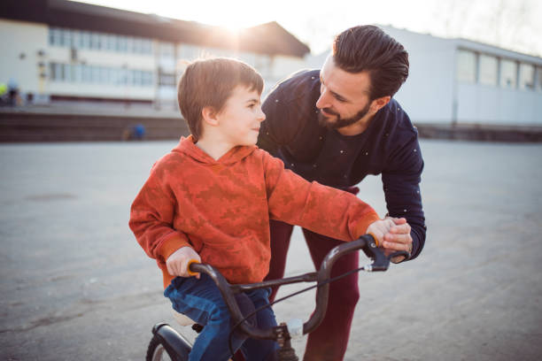 istock Father and son spend quality time together 1214504322