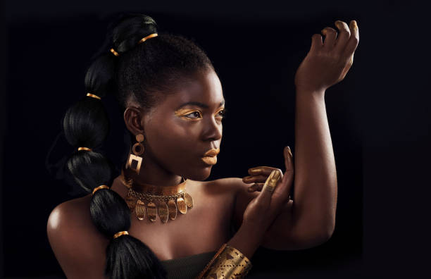 istock She's the epitome of a true black queen 1214505505
