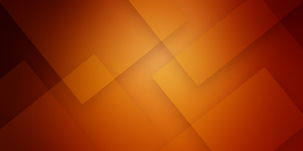 dynamic orange background with abstract square shape, minimal geometric background