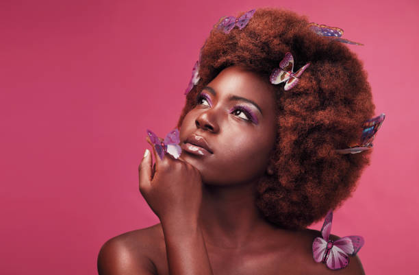 istock Beauty and the butterflies 1214505920