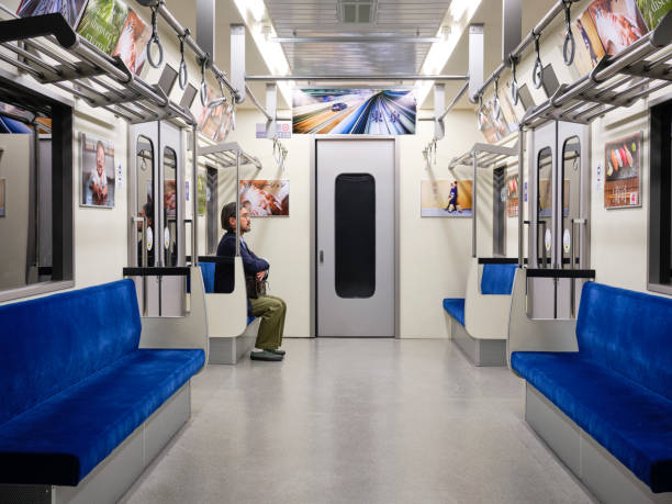 Social Distancing on a Japanese Subway