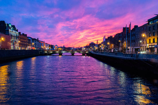 istock Dublin City at night 1214520239