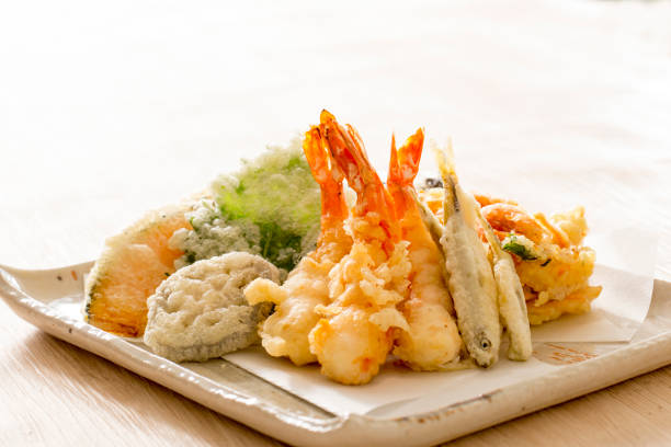 Tempura tempura Tempura Prawns stock pictures, royalty-free photos & images