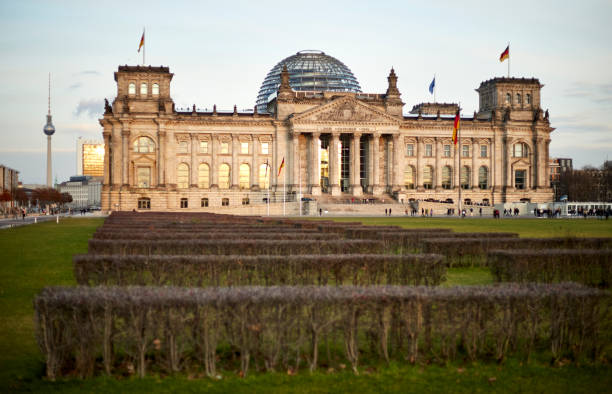 istock The Reichstag building in Berlin, Germany 1214522827