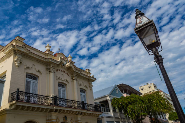 istock Street view with a lamp in Key West 1214524184