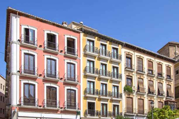 istock Granada old streets with historic buildings, Spain 1214524425