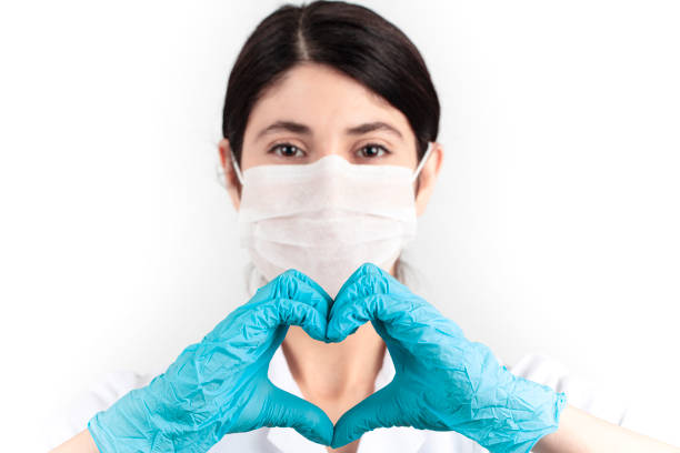 istock young woman doctor. White background 1214526192