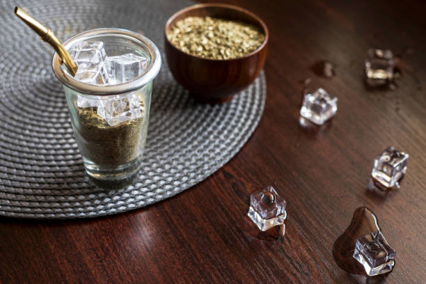 istock Terere, Frozen yerba mate drink 1214533563