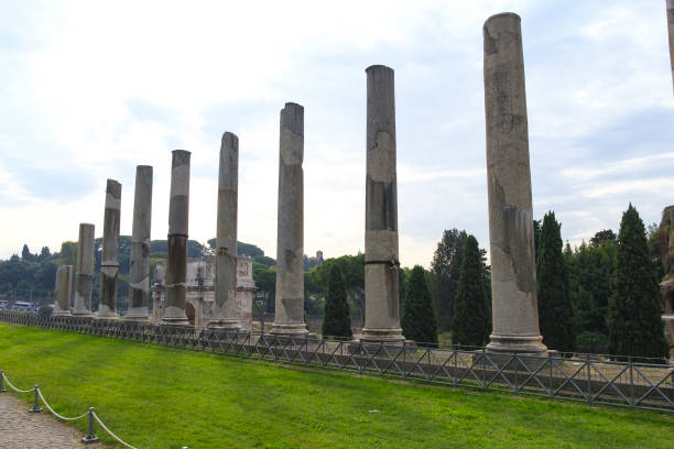 istock The Roman Forum at Rome Italy. 1214534096