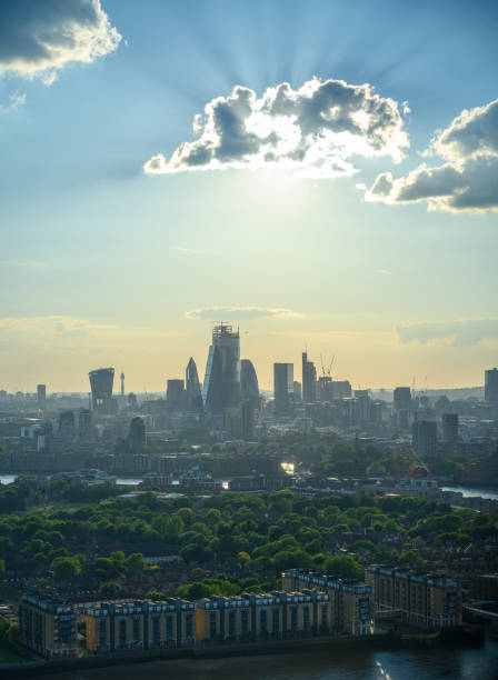 istock A beautiful evening up here in Canary Wharf 1214535629