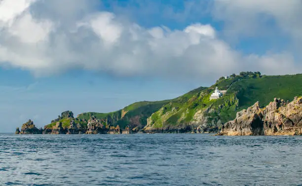 Photo of landscape on Sark Island, Channel Islands