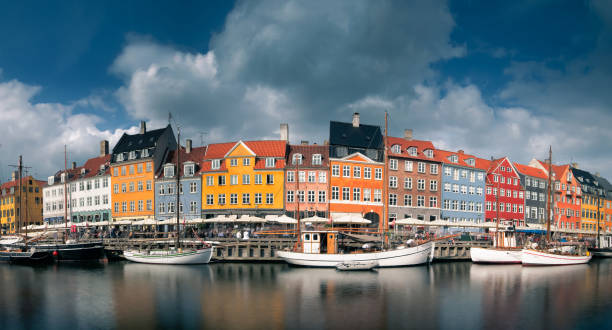 istock Beautiful Copenhagen city in Denmark 1214541438