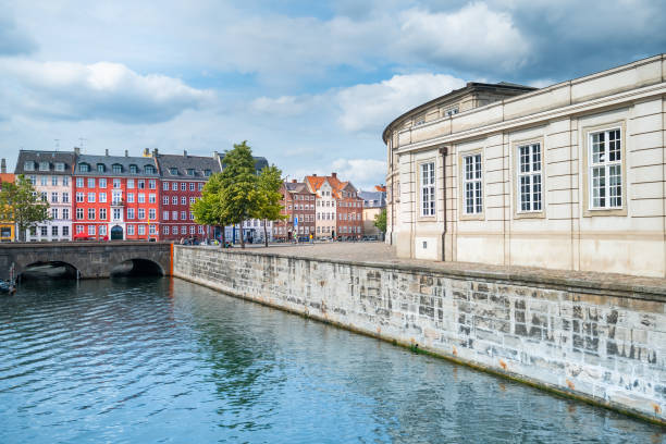 istock Beautiful Copenhagen city in Denmark 1214541439