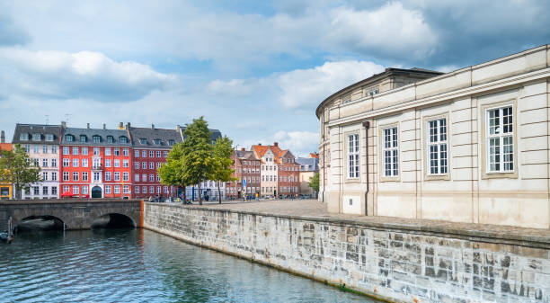 istock Beautiful Copenhagen city in Denmark 1214541476