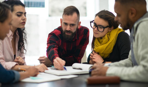 istock Creative Business Meeting stock photo 1214543403