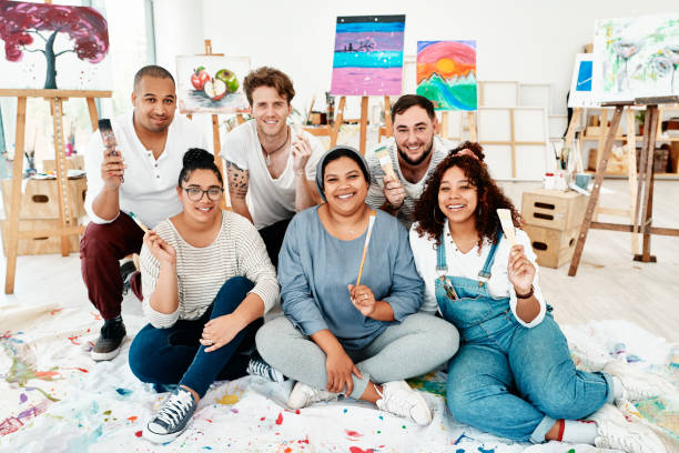 istock Everyone loves to paint 1214546693