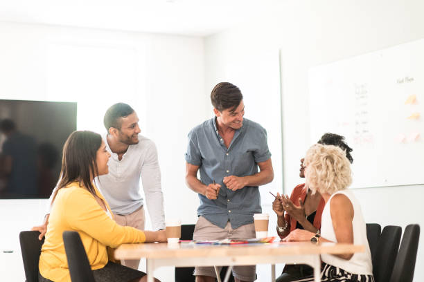istock Creative Business Strategy Session stock photo 1214546785