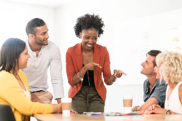 istock Creative Business Strategy Session stock photo 1214546791