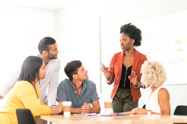 istock Creative Business Strategy Session stock photo 1214546802