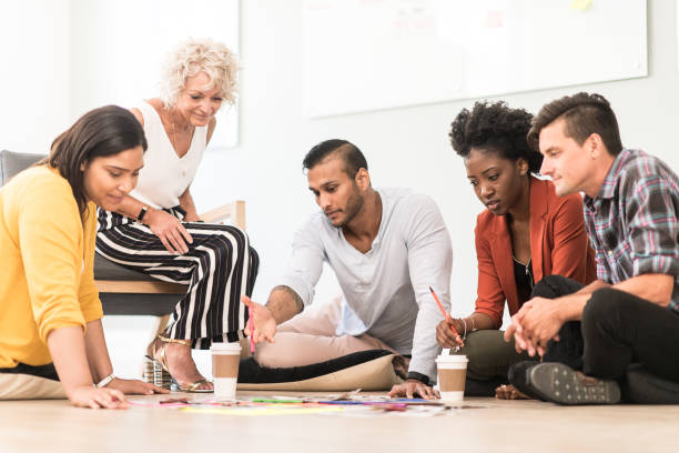 istock Creative Business Strategy Session stock photo 1214546803