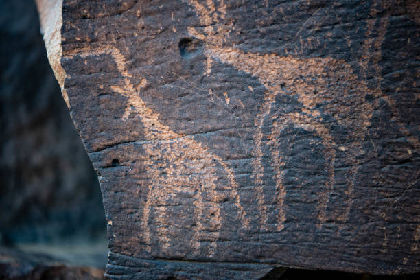istock cave paintings in Abourma 1214555180