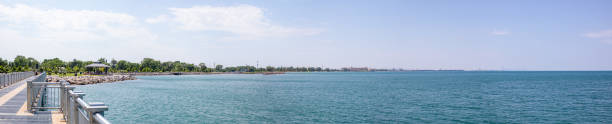 whiting - chicago lake michigan skyline indiana imagens e fotografias de stock