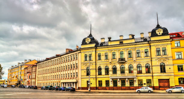 istock Historic buildings in Pskov, Russia 1214596667